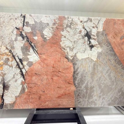 plan de travail en quartzite patagonia Pink