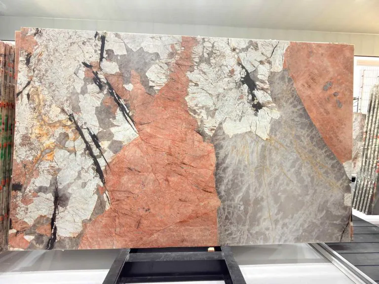 plan de travail en quartzite patagonia Pink