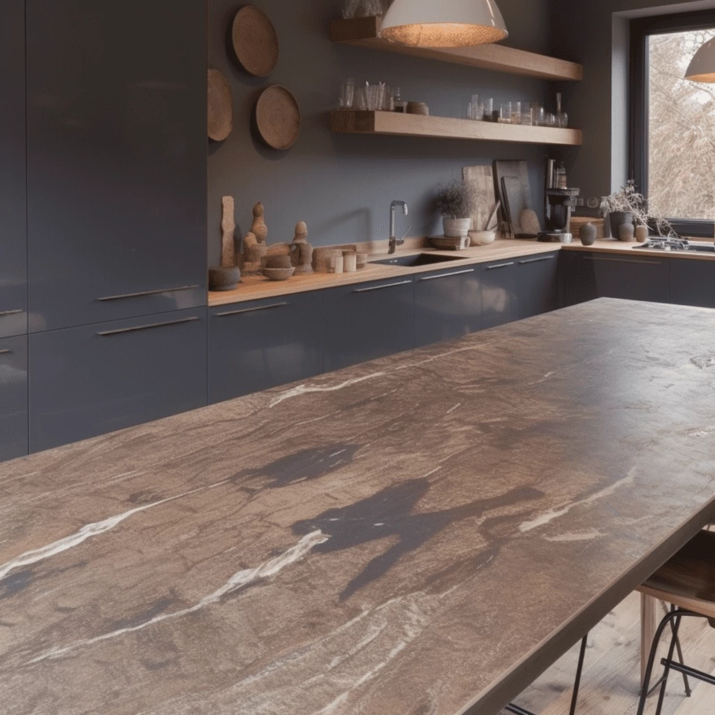 Plan de Travail Quartz – “Woodlands Caesarstone” 7