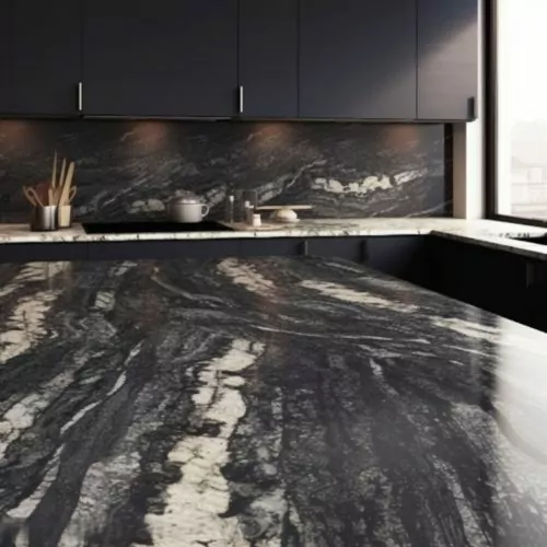 Plan de Travail Quartz – “Woodlands Caesarstone” 6