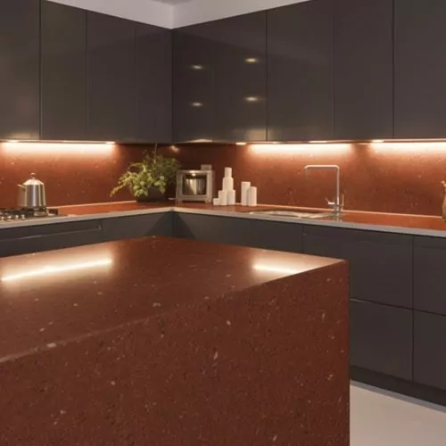 Plan de Travail de Cuisine en Quartz “Buxton” 6