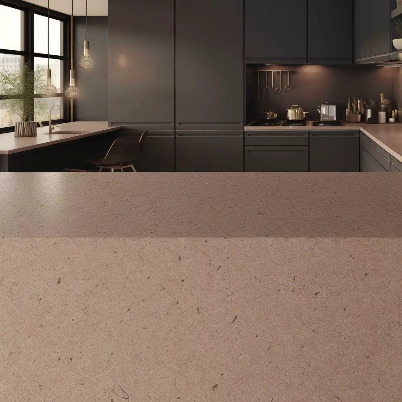 Plan de Travail Cuisine Quartz – “Lancaster” 3