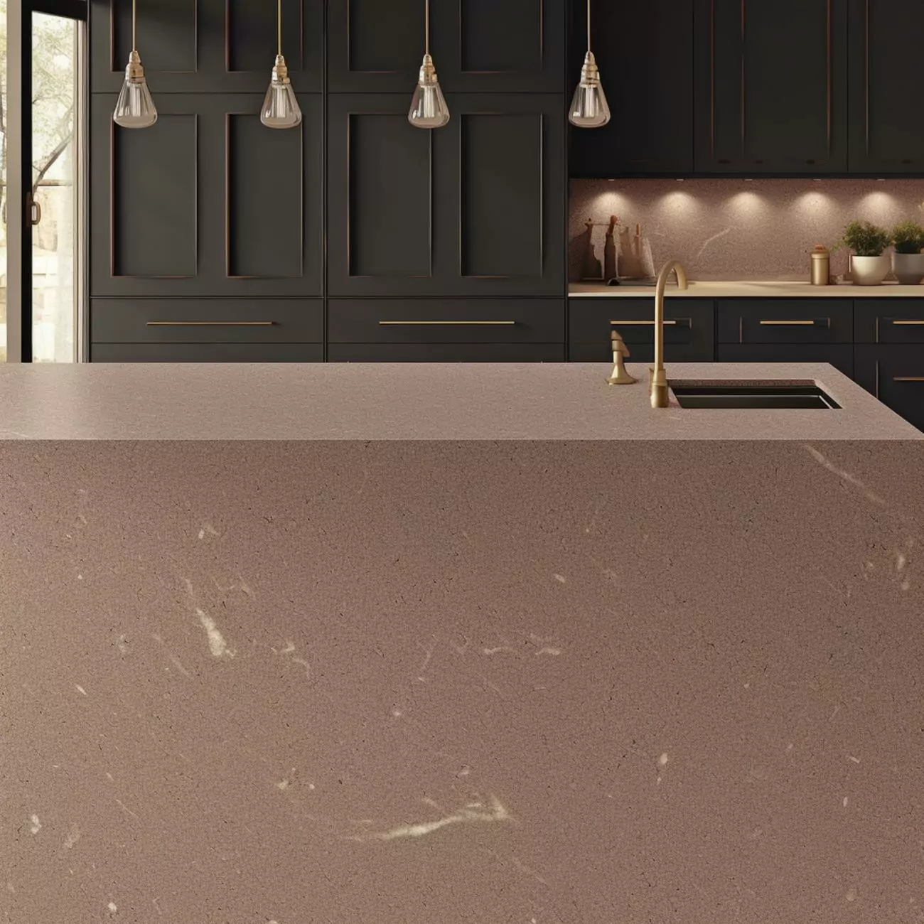 Plan de Travail Cuisine Quartz – “Lancaster”