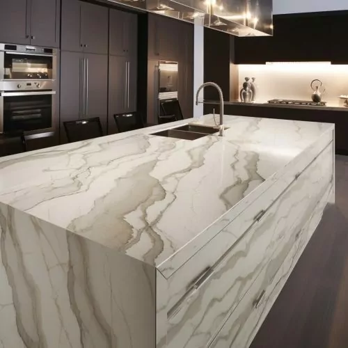 Plan de Travail de Cuisine en Quartz “Buxton” 5