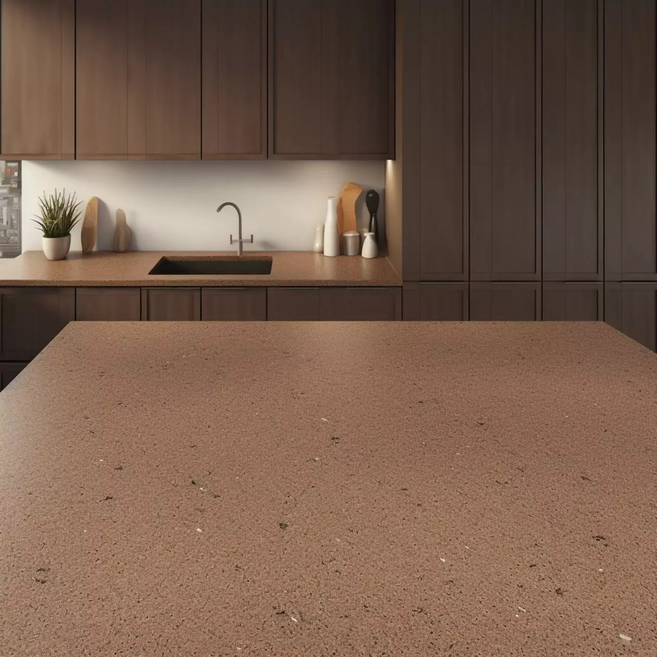 Plan de Travail Cuisine Quartz – “Burnbury” 6