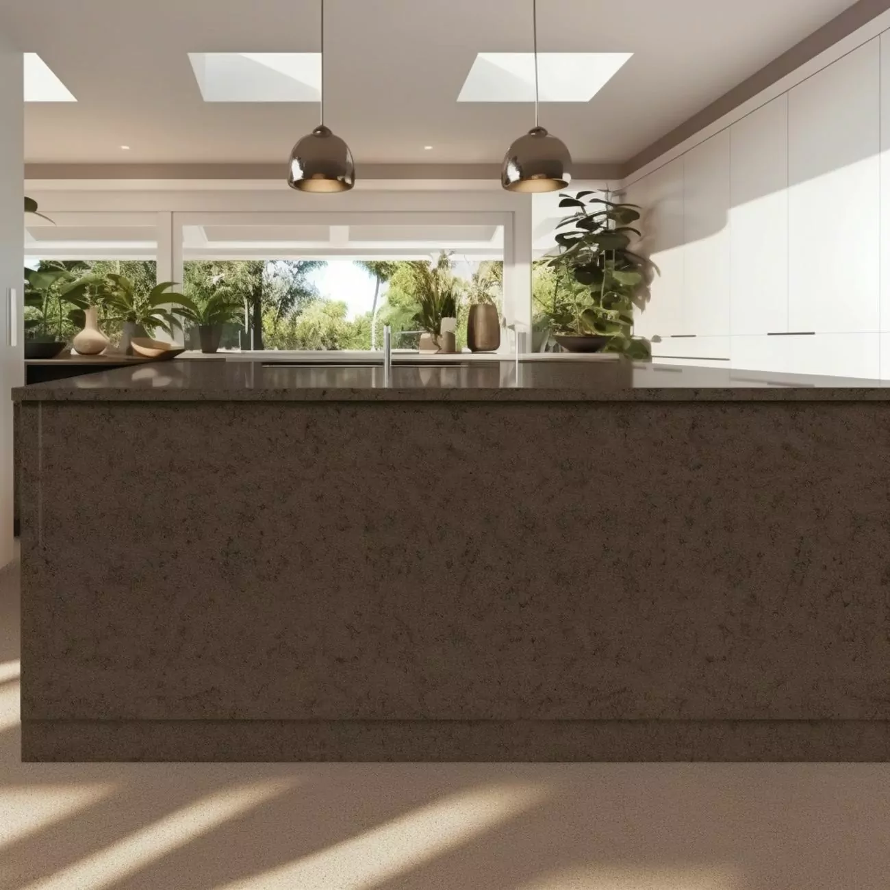 Plan de Travail Quartz – “Woodlands Caesarstone”