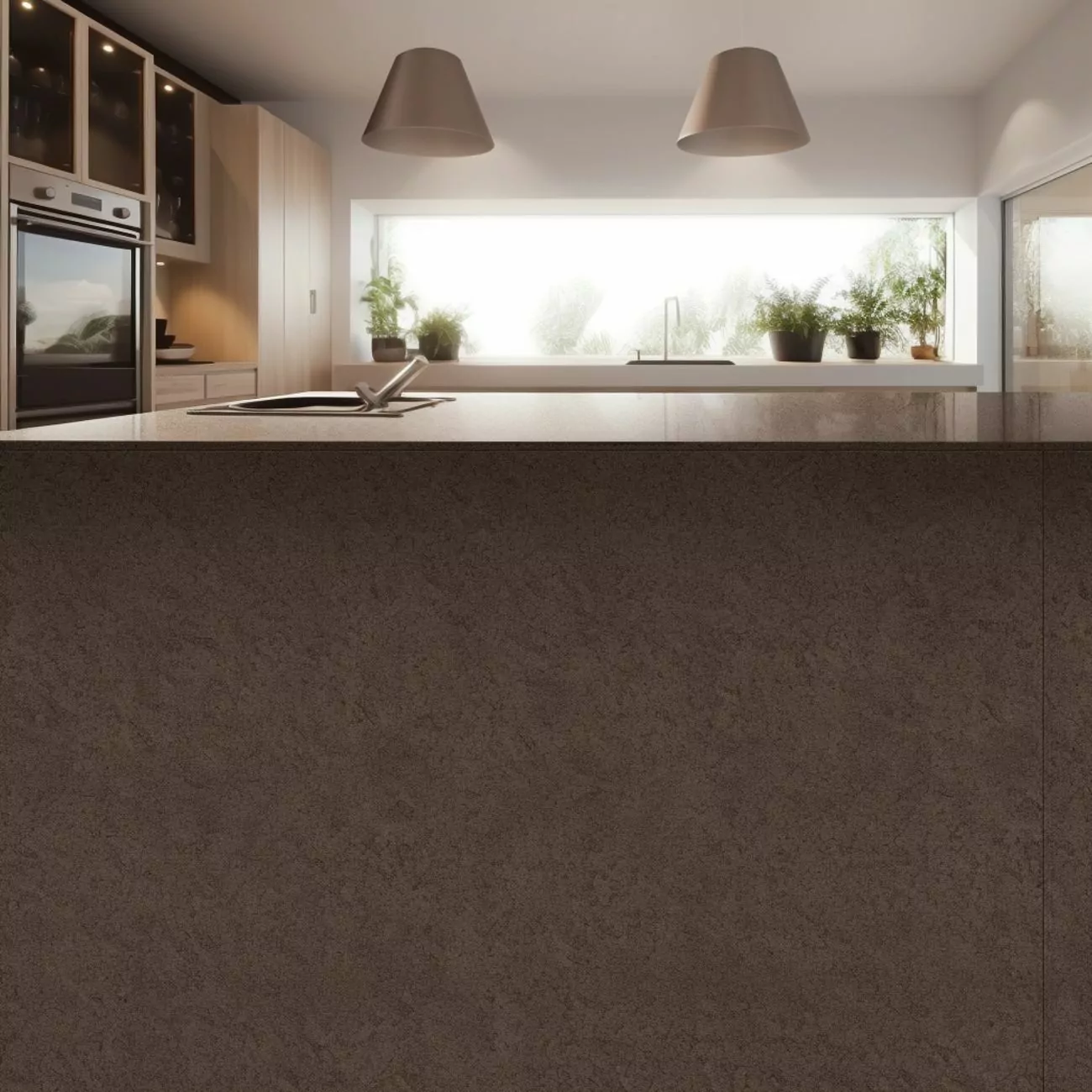 Plan de Travail Quartz – “Woodlands Caesarstone” 5