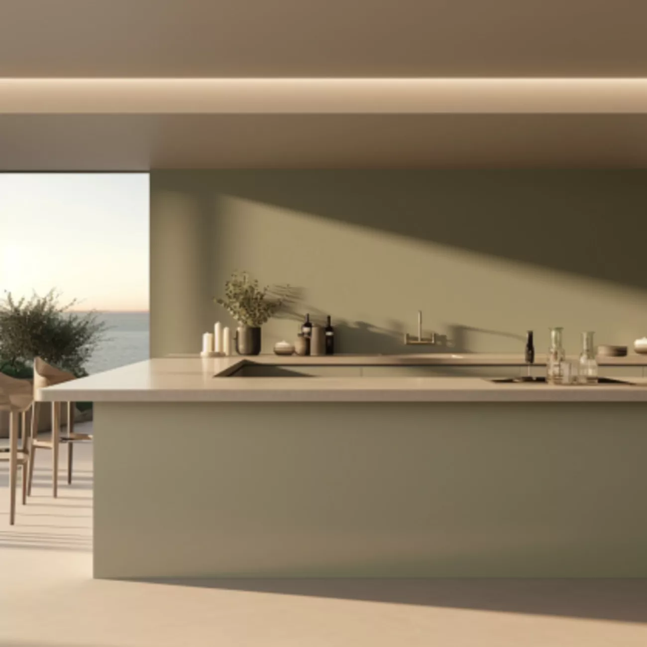 Plan Travail Cuisine Corian – “seagrass”