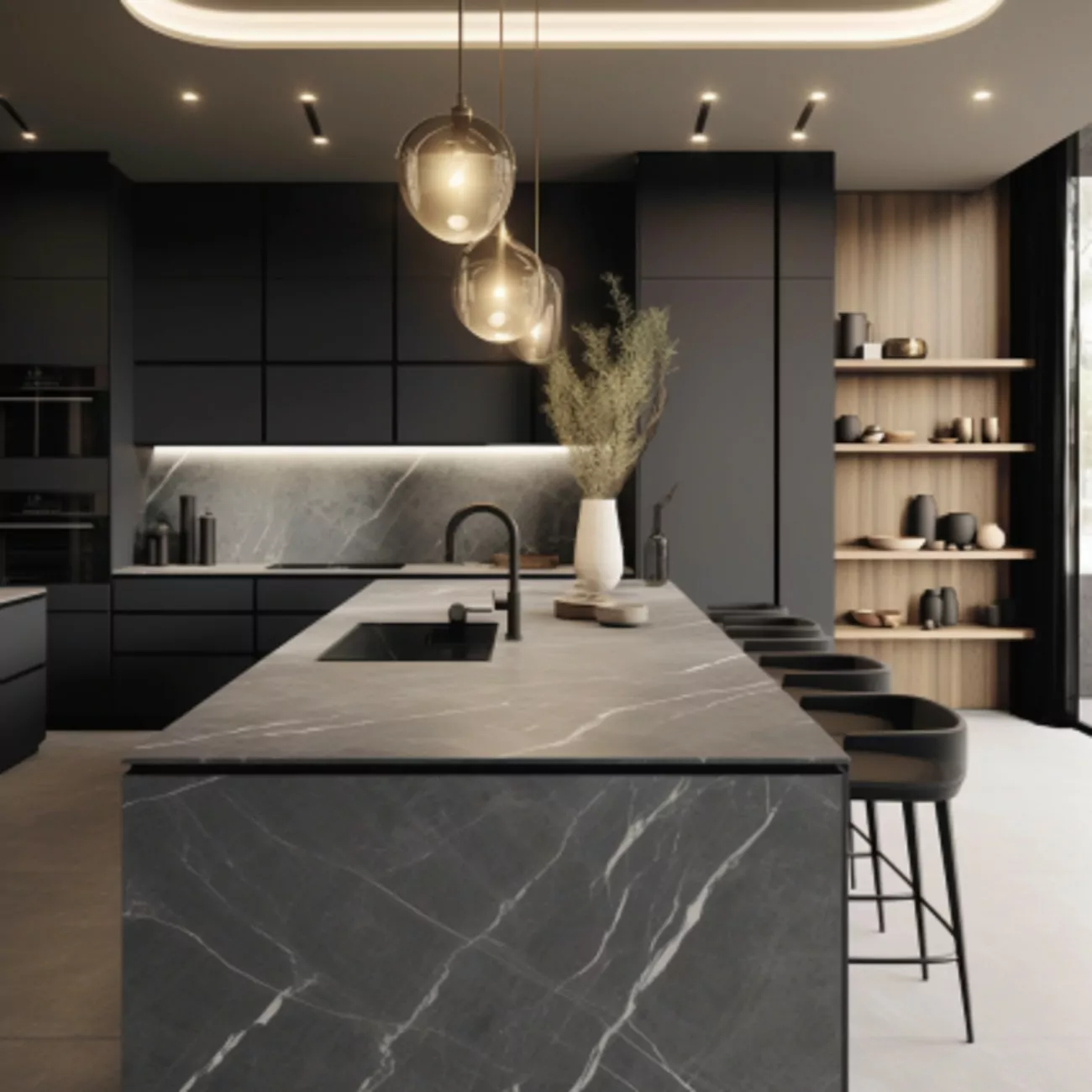 Plan de Travail de Cuisine Dekton – “Edora” 6