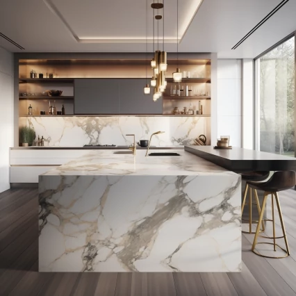 Plan de Travail de Cuisine Dekton – “Zenith” 6