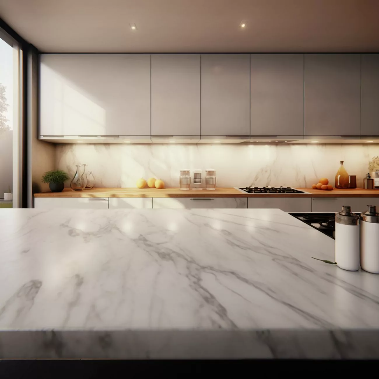 Plan de Travail de Cuisine Dekton – “Bergen” 3