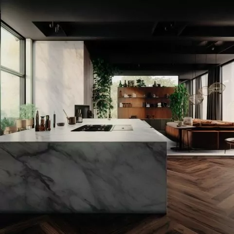 Plan de Travail de Cuisine Dekton – “Bergen” 2