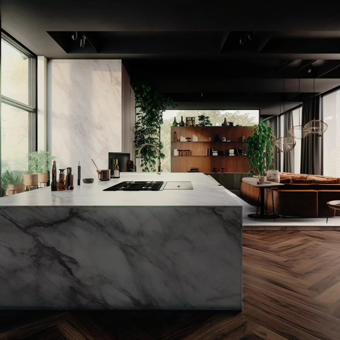 Plan de Travail de Cuisine Dekton – “Bergen”