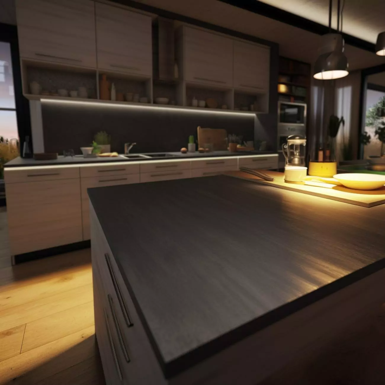 Plan de Travail de Cuisine Dekton – “Bromo” 4