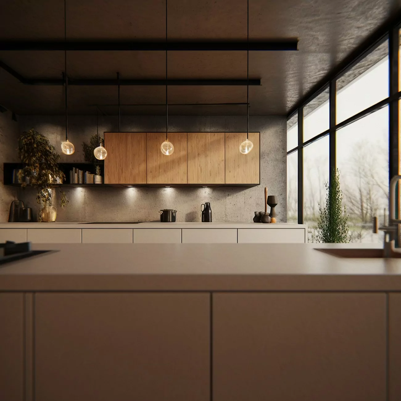 Plan de Travail de Cuisine Dekton – “Edora” 3