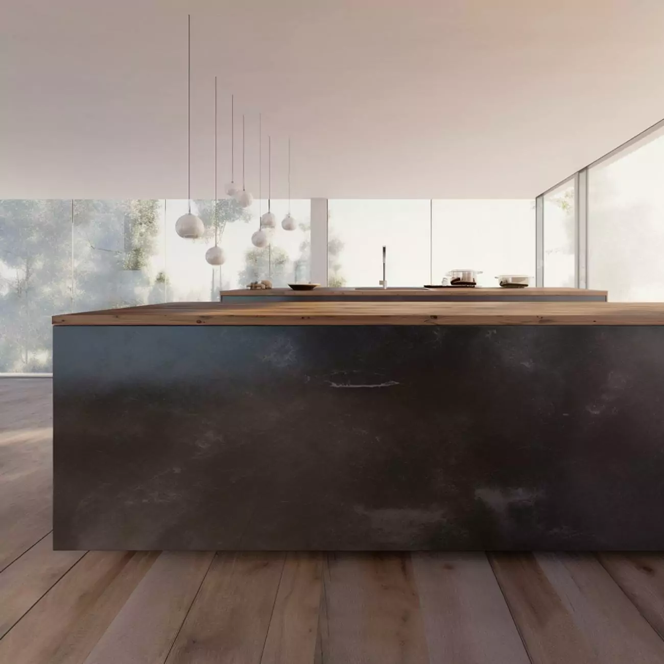 Plan de Travail de Cuisine Dekton – “Nature” 6