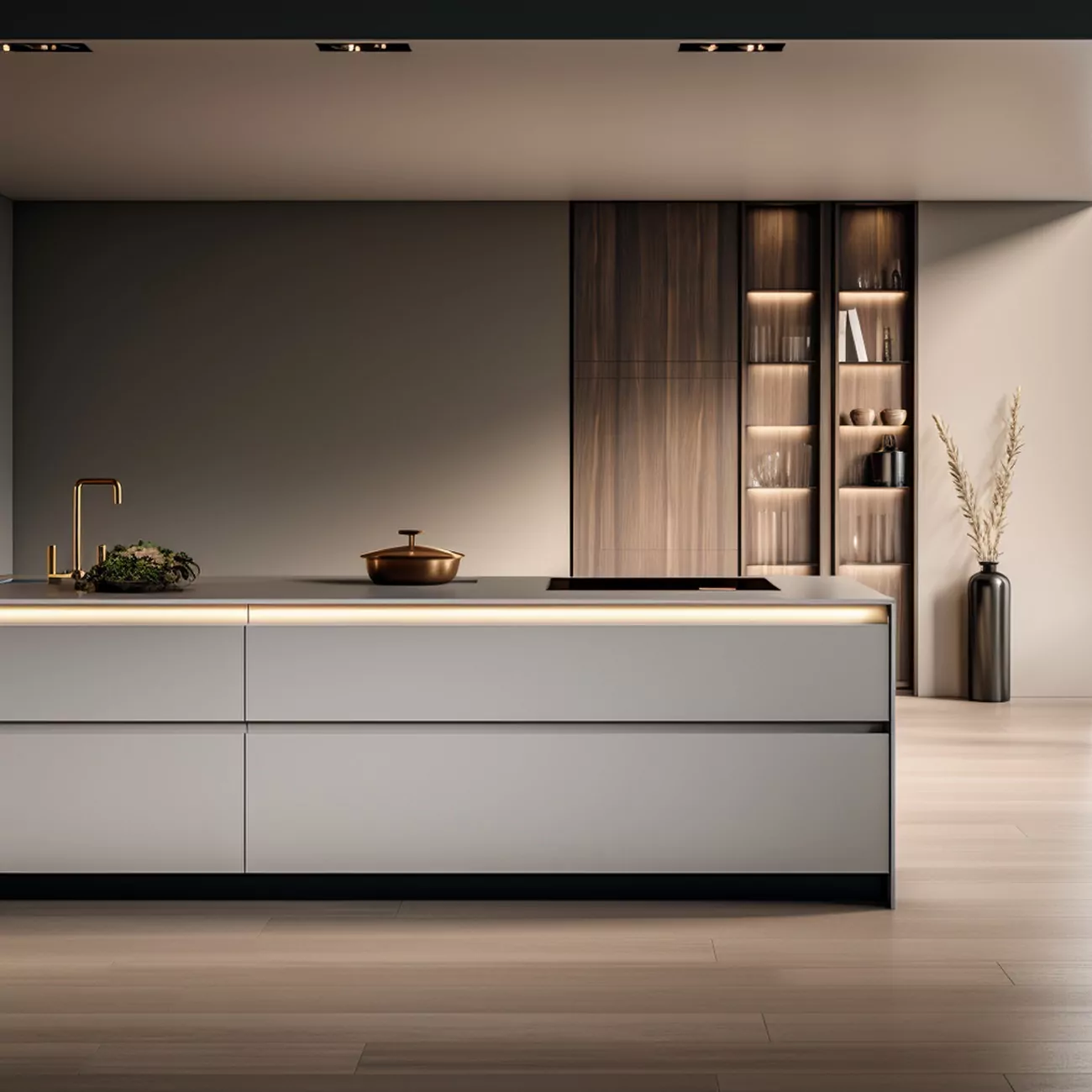 Plan de Travail de Cuisine Dekton – “Halo” 5