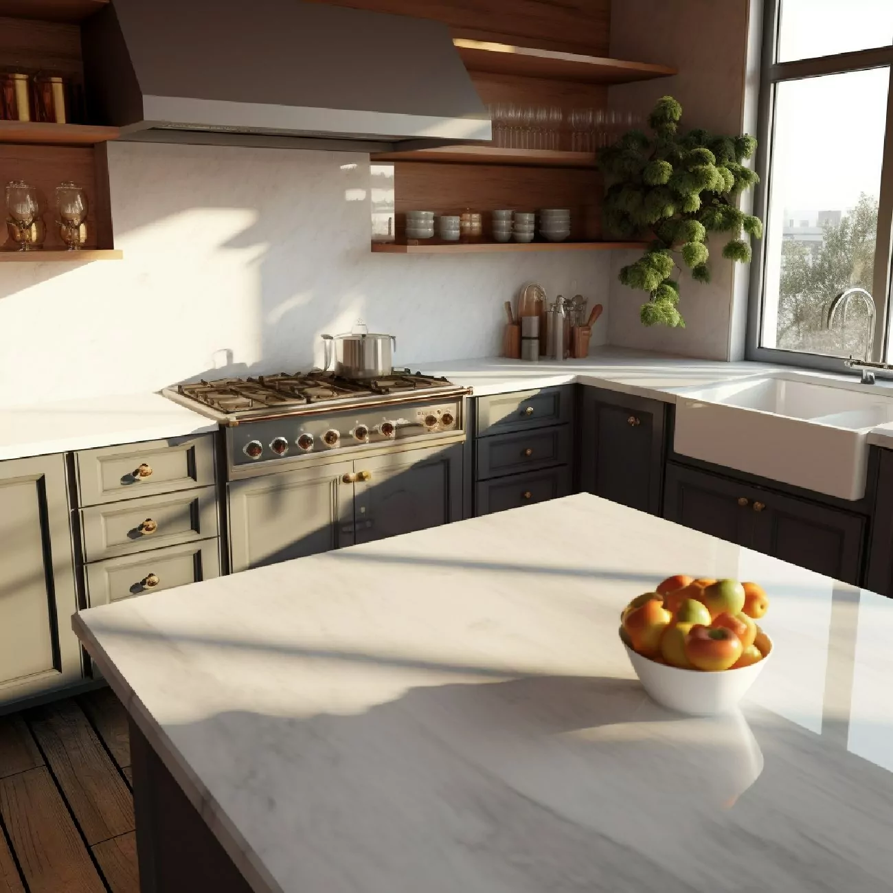 Plan de Travail de Cuisine Dekton – “Helena” 3