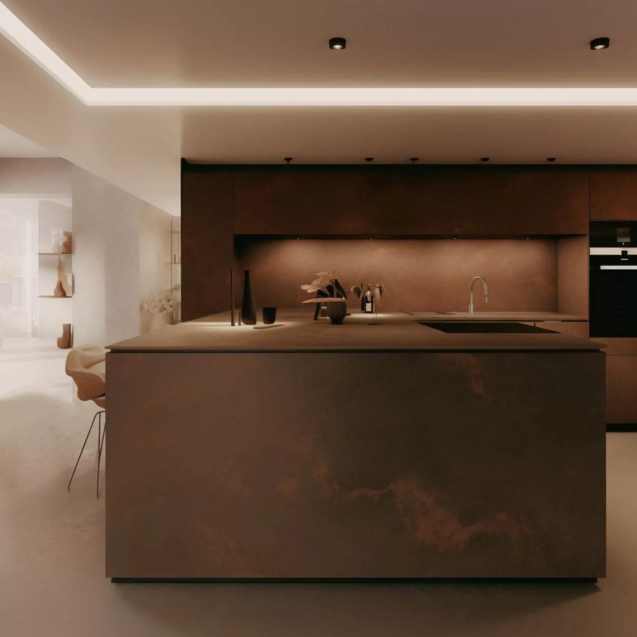 Plan de Travail de Cuisine Dekton – “Keranium” 3