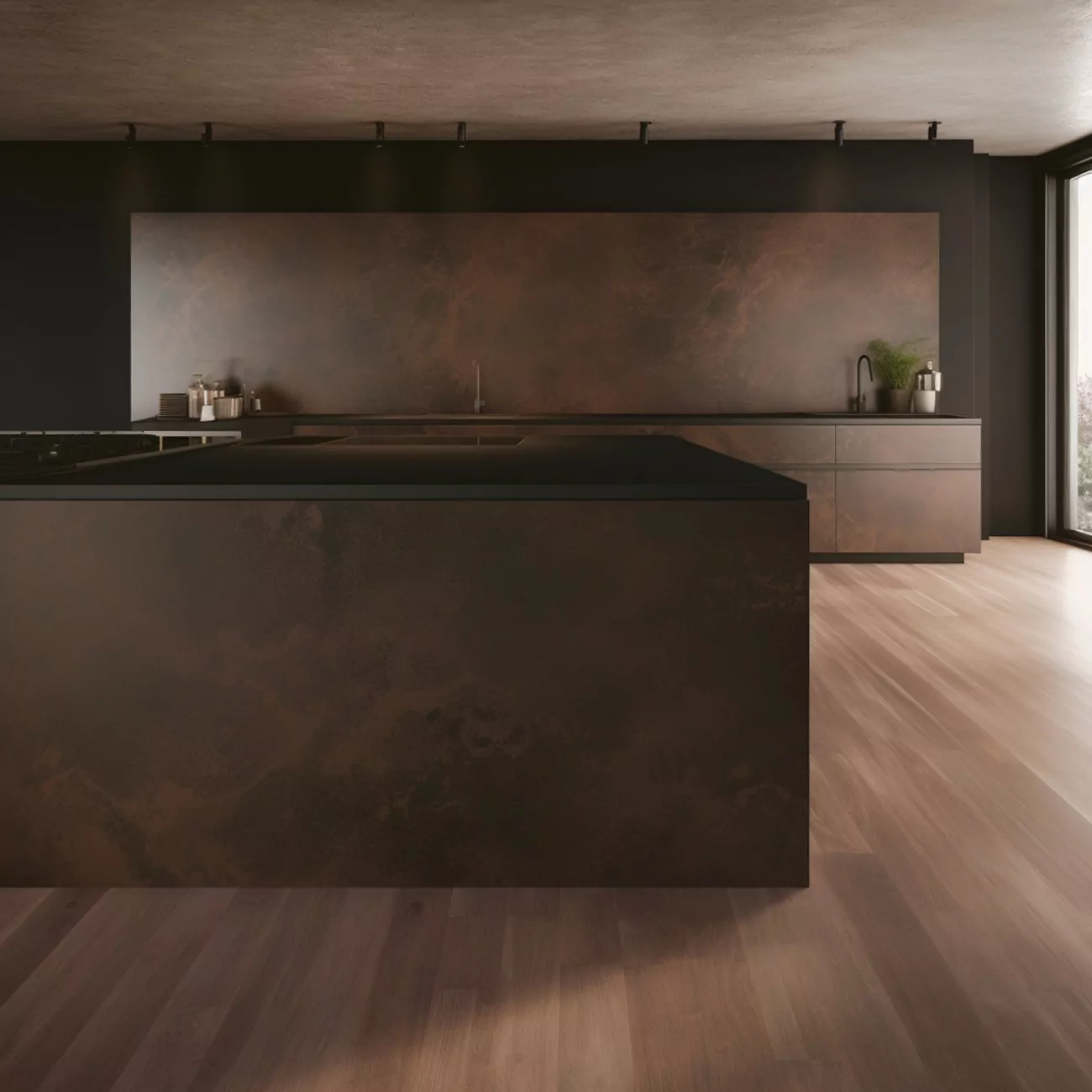 Plan de Travail de Cuisine Dekton – “Keranium”