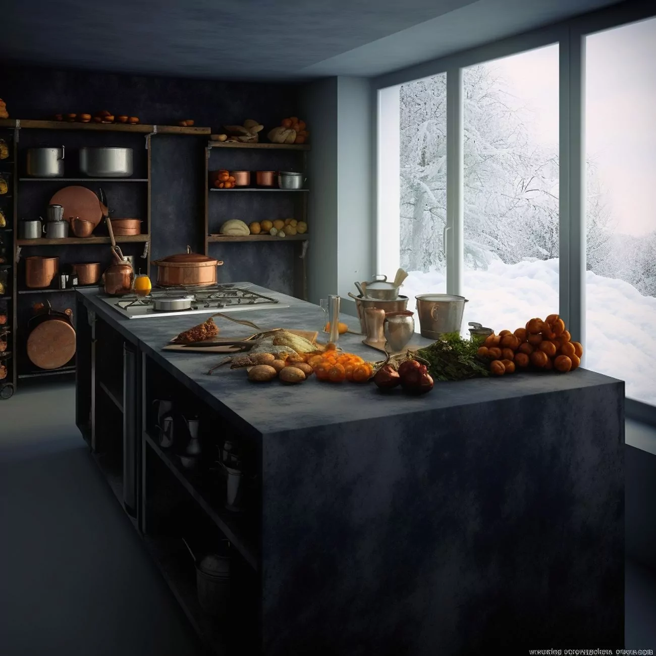 Plan de Travail de Cuisine Dekton – “Radium”