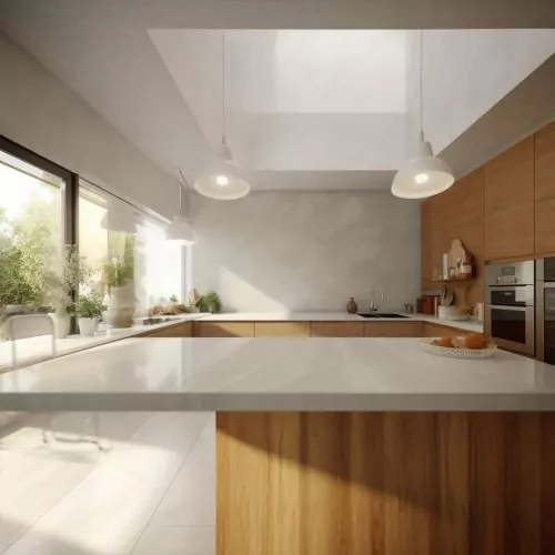 Plan de Travail de Cuisine Dekton – “Argentium”