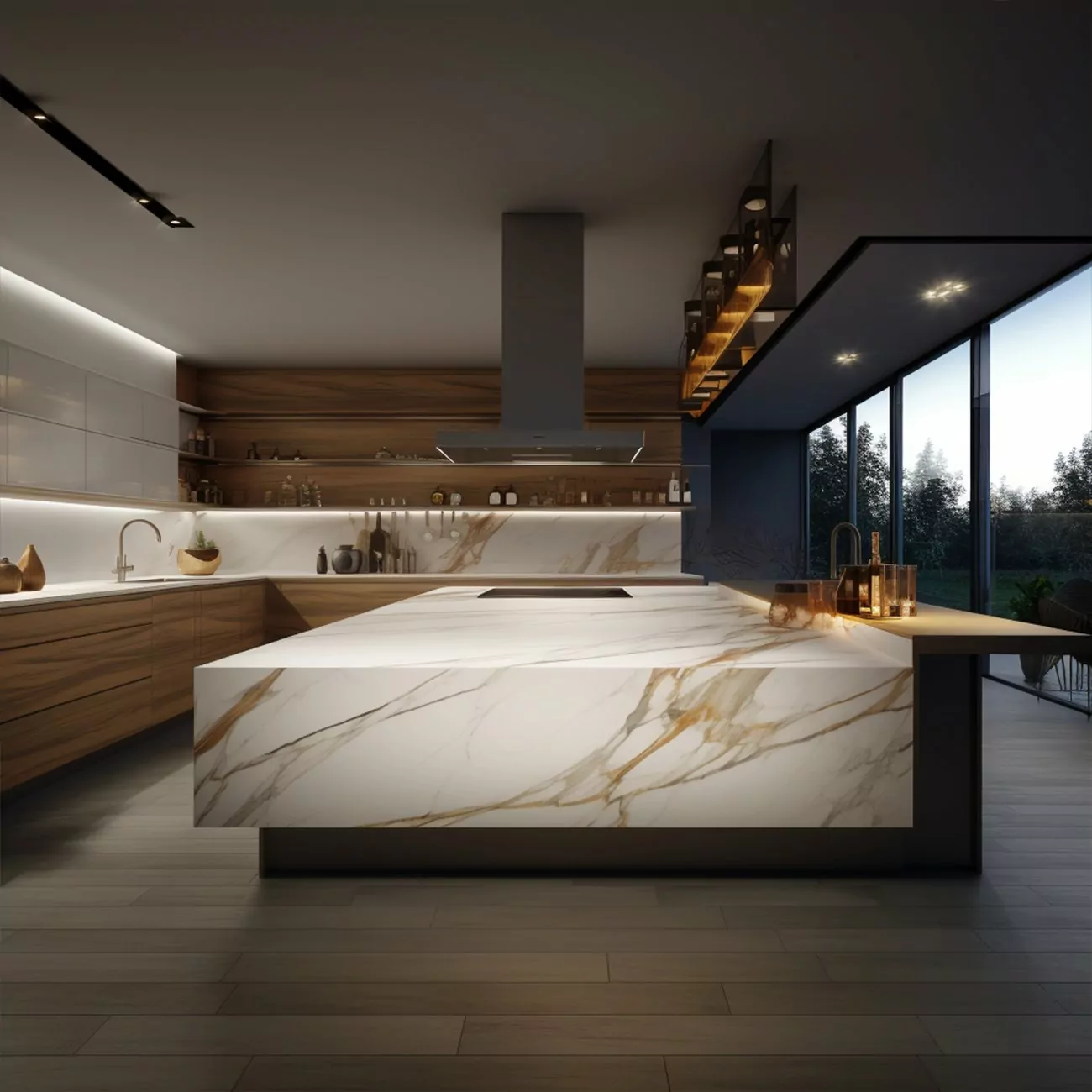 Plan de Travail de Cuisine Dekton – “Awake”