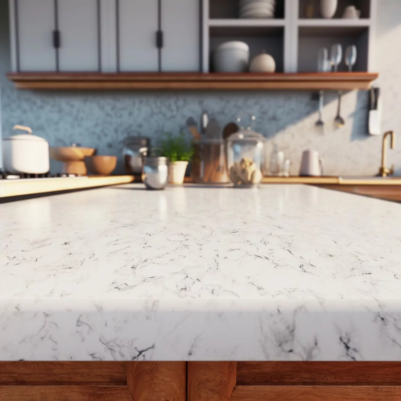 Plan de Travail de Cuisine Dekton – “Malibu”