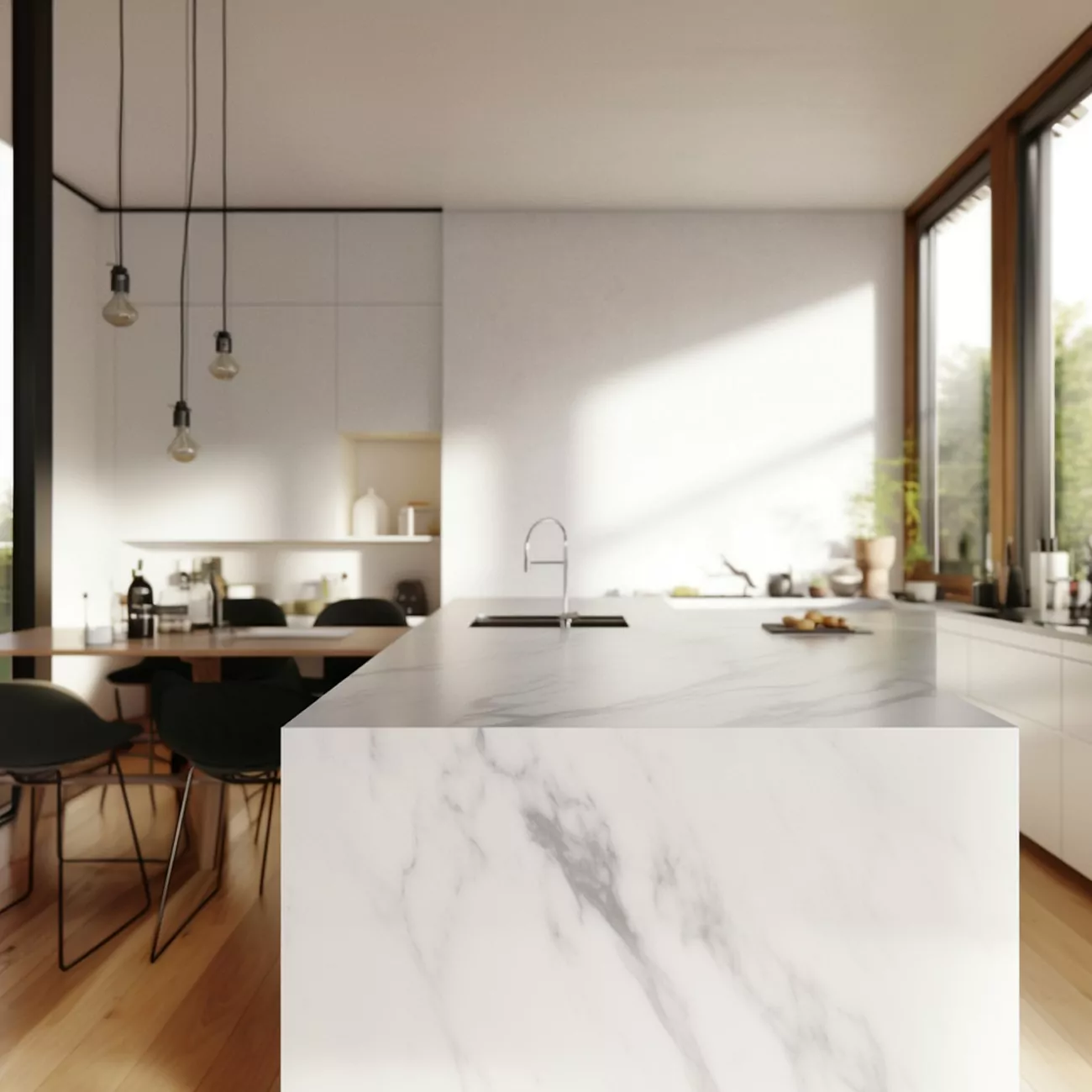 Plan de Travail de Cuisine Dekton – “Marina” 3