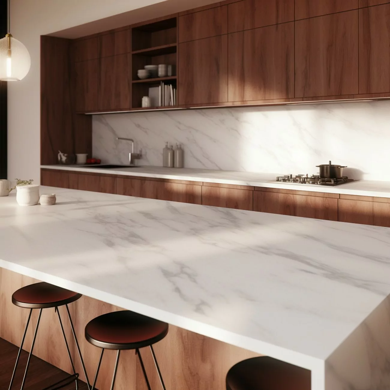 Plan de Travail de Cuisine Dekton – “Marina”