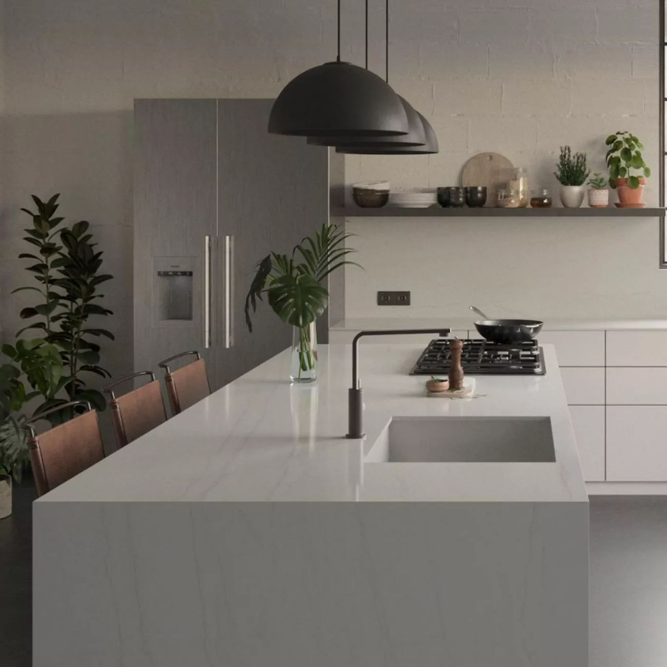 Plan de Travail de Cuisine Dekton – “Neural” 4