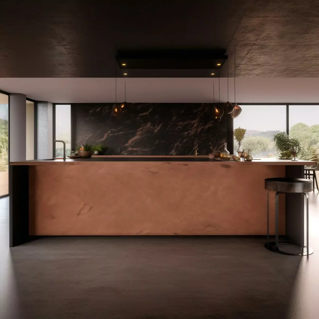 Plan de Travail de Cuisine Dekton – “Umber” 3