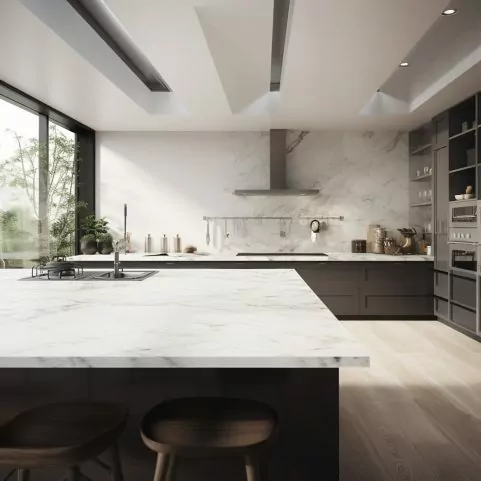 Plan de Travail de Cuisine Dekton – “Marina” 7