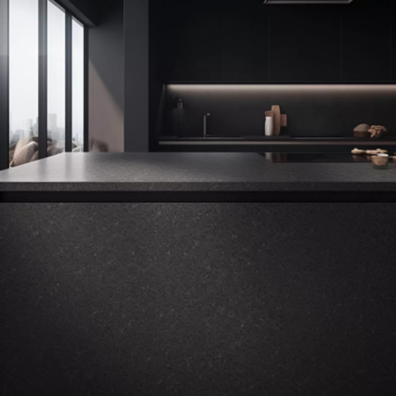 Ilot central de cuisine “Terrazzo Black” 4