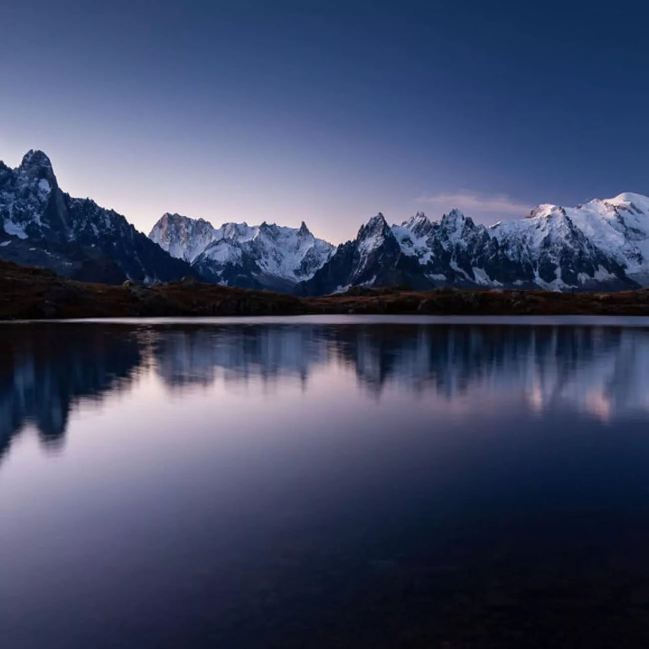 Crédence Cuisine “Montagne au Crépuscule” 2