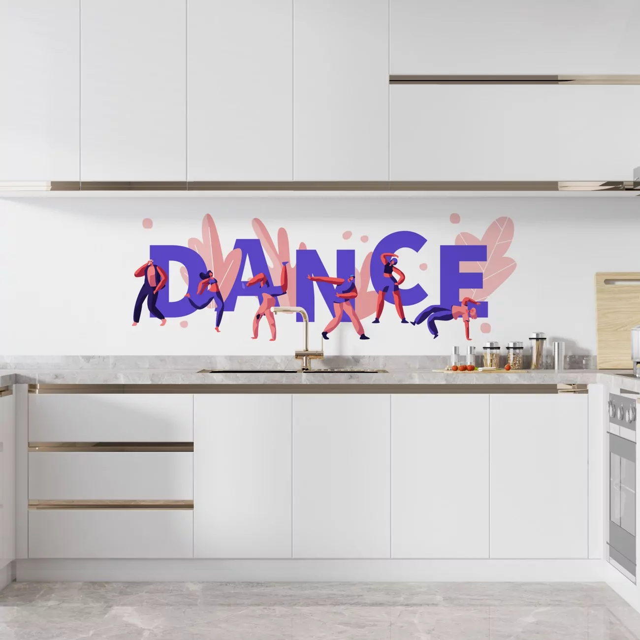 Crédence de Cuisine “logo Danse” 5