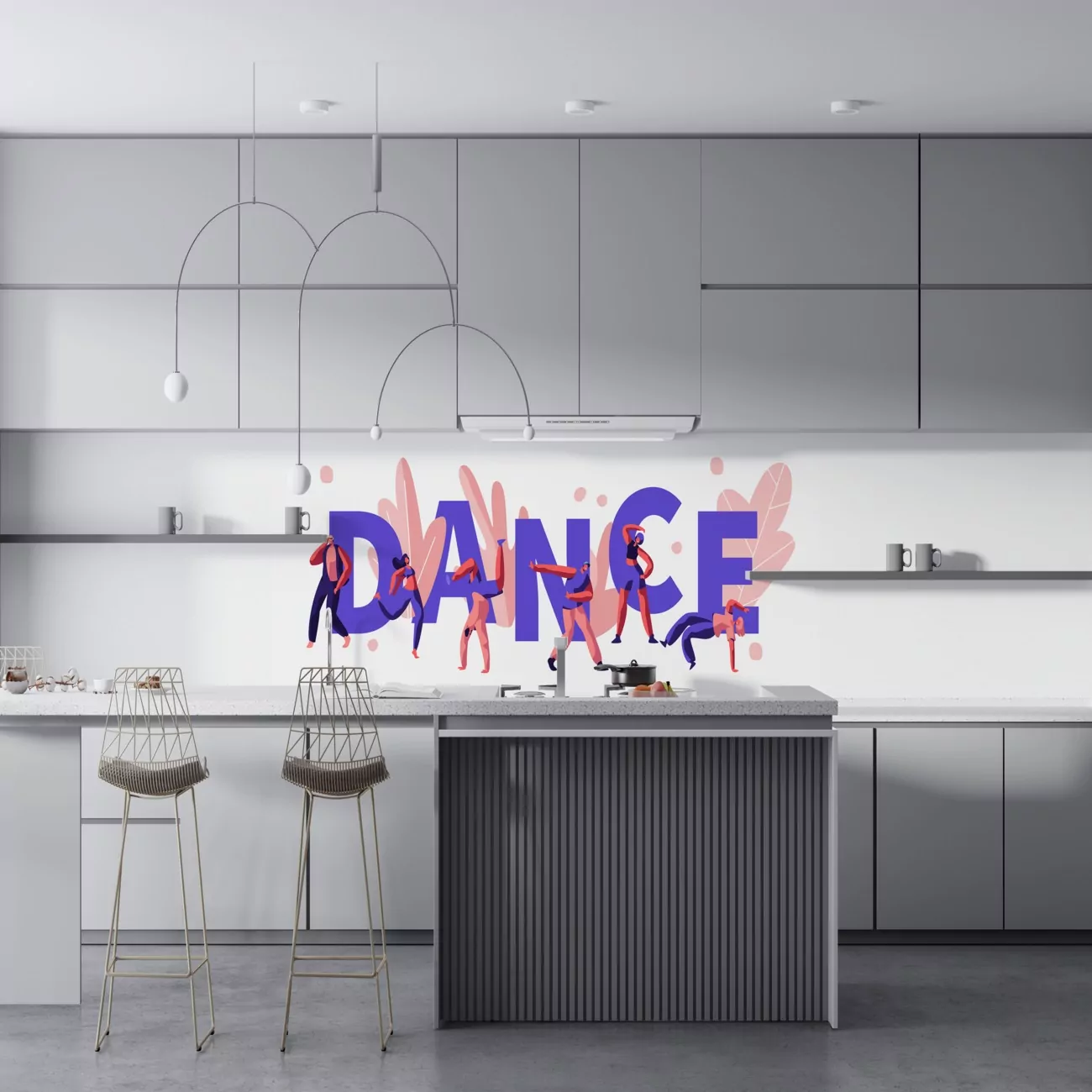 Crédence de Cuisine “logo Danse” 3