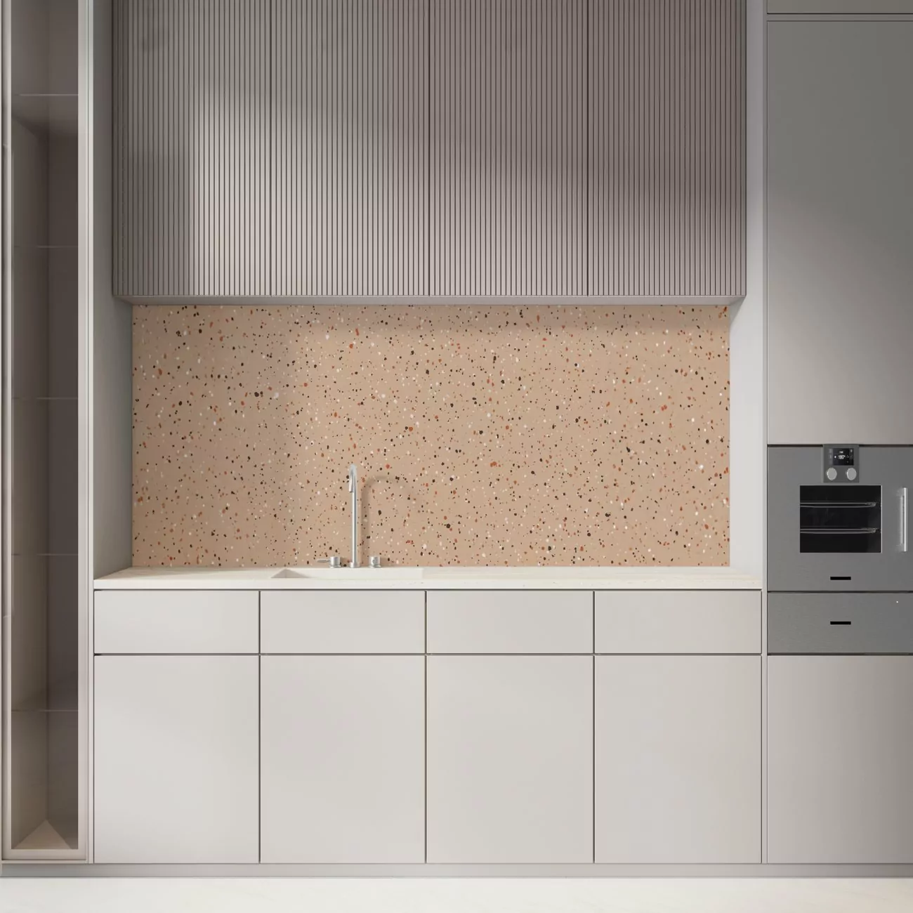 Crédence de Cuisine “Terrazzo Beige” 3