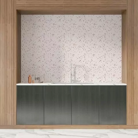 Crédence de Cuisine “Terrazzo Beige Ivoire”