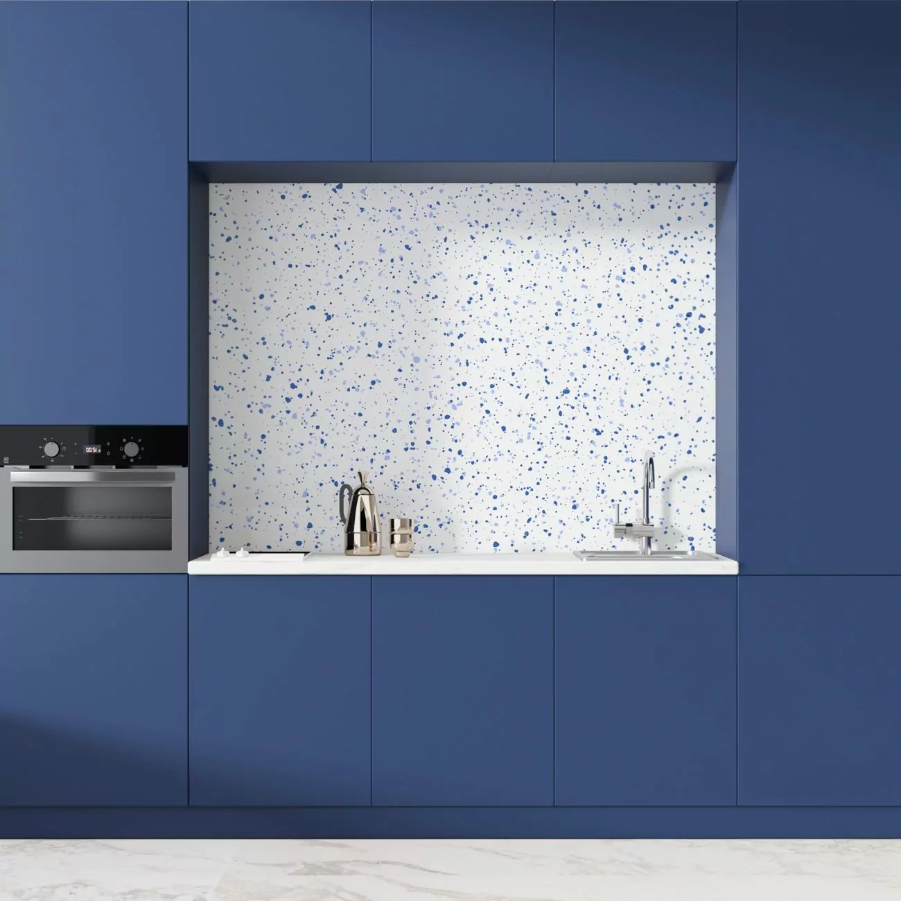 Crédence de Cuisine “Terrazzo Bleu” 6