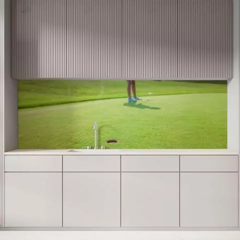 Crédence de Cuisine “Golfeur Fairway” 6