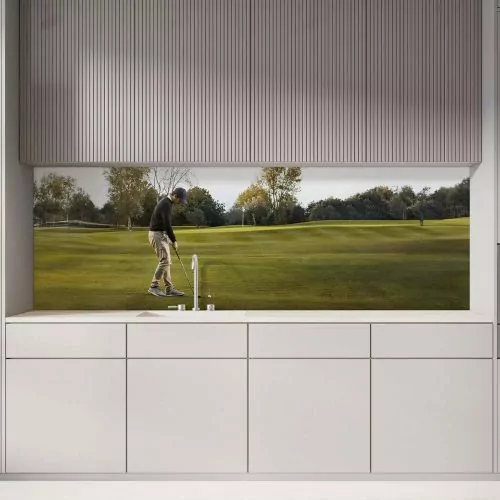 Crédence de Cuisine “Golfeur Fairway” 2