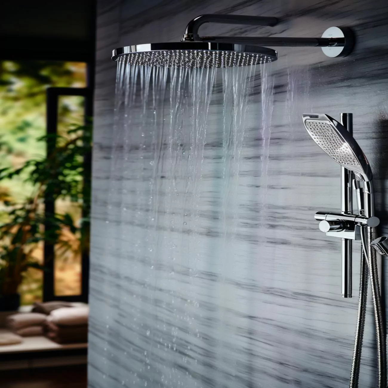 Salle de Bain en Marbre Blanc “Fantaisie” 4