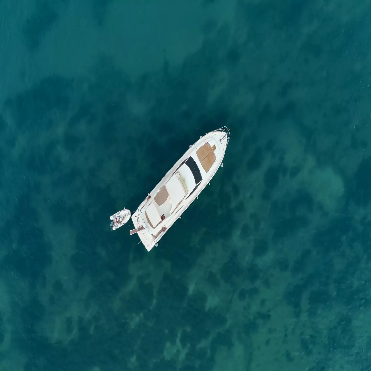 Crédence de cuisine “Yacht vue aérienne” 2