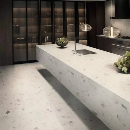 Ilot Central de Cuisine En Corian – “Marante” 2