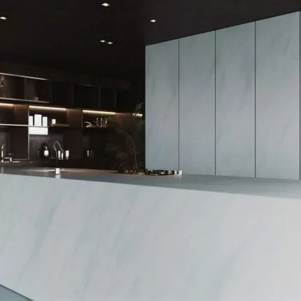 Ilot Central de Cuisine En Corian – “Marante” 8