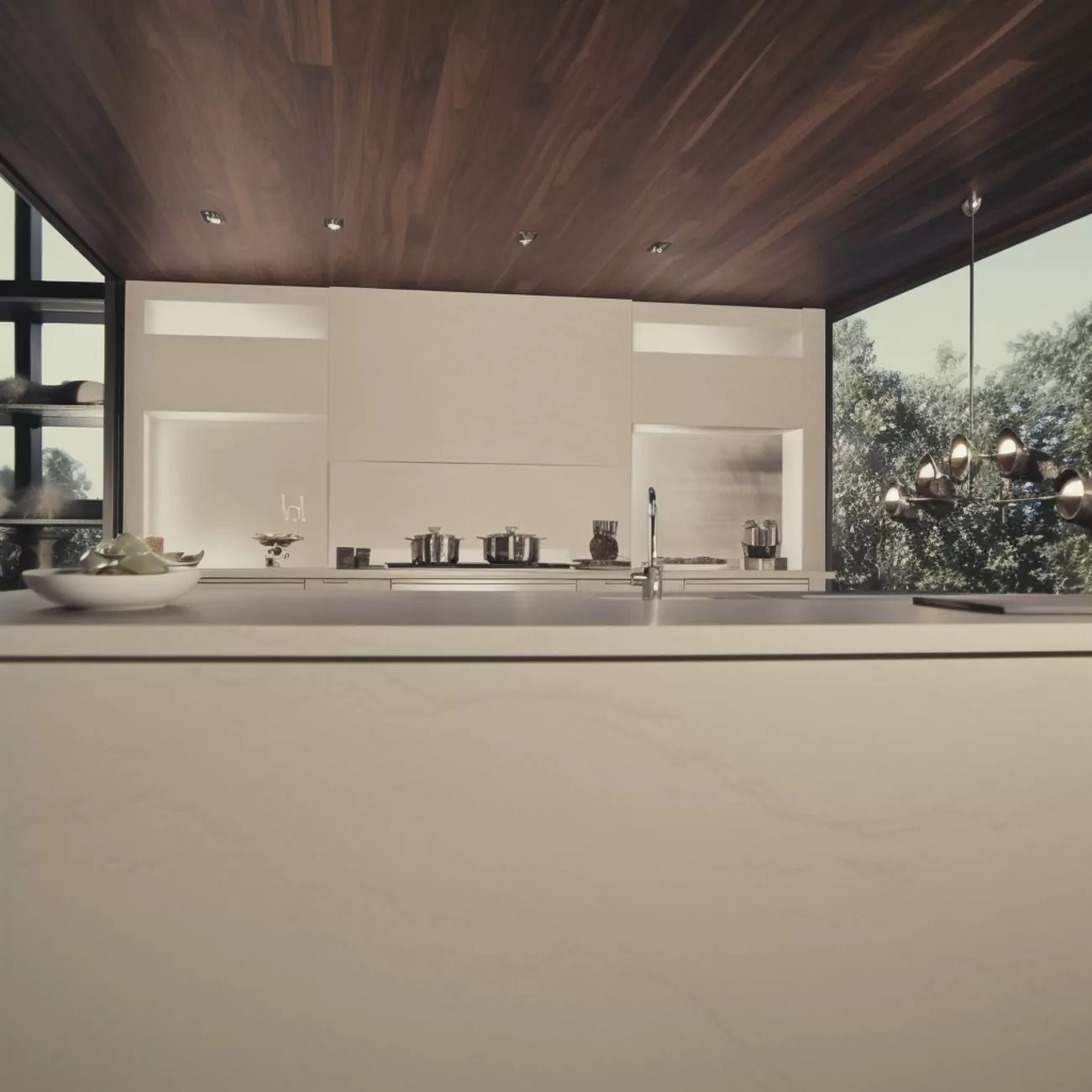 Ilot central de Cuisine Dekton  “Edora” 3