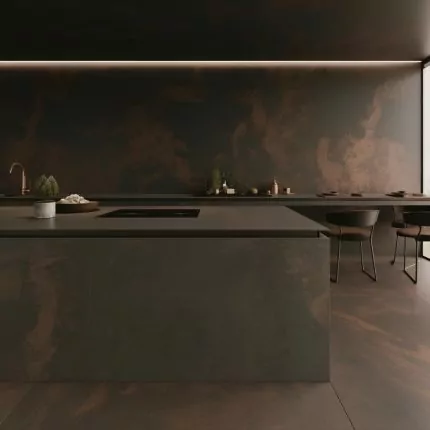 Ilot central de Cuisine Dekton  “Edora” 5