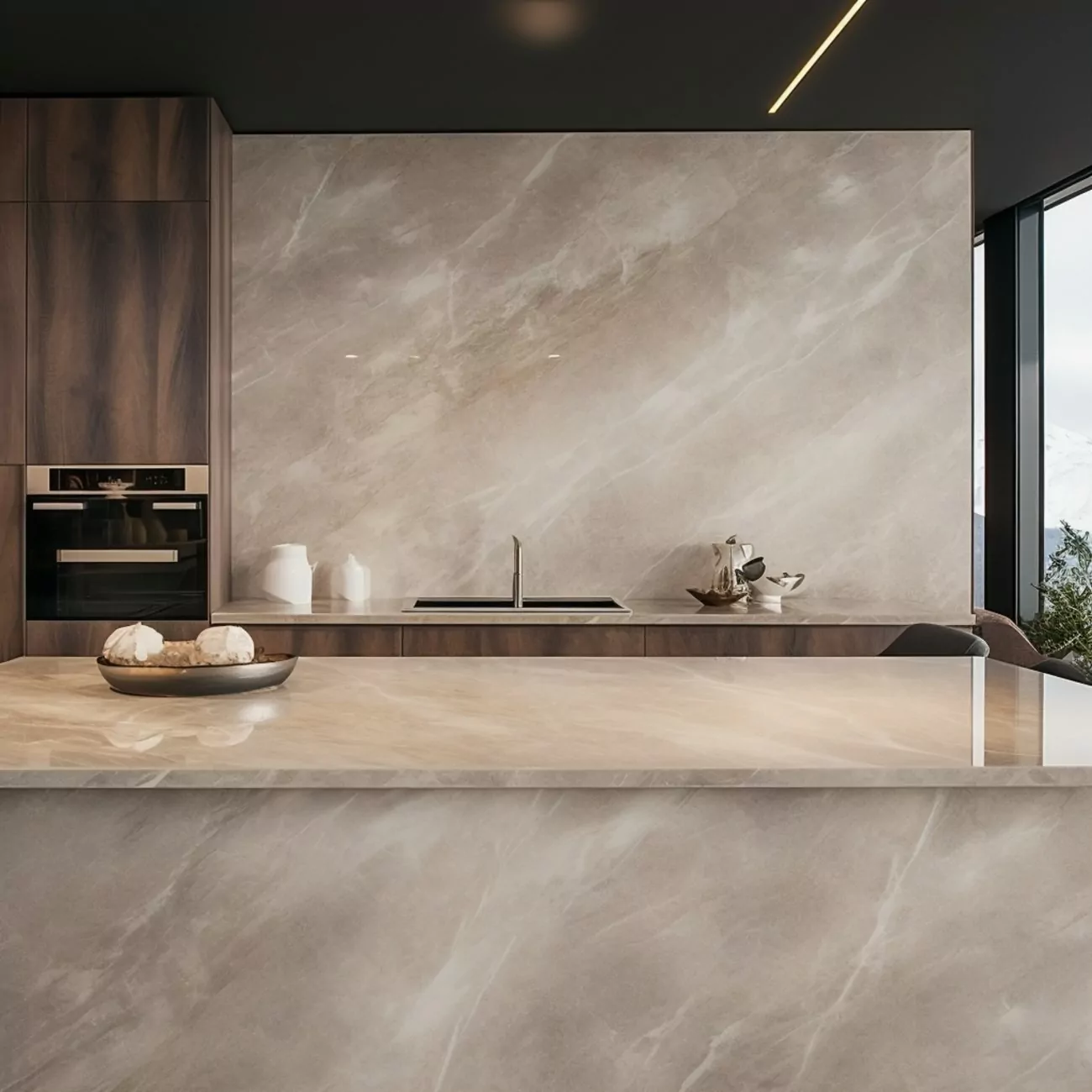 Ilot central de Cuisine Dekton  “Arga” 3