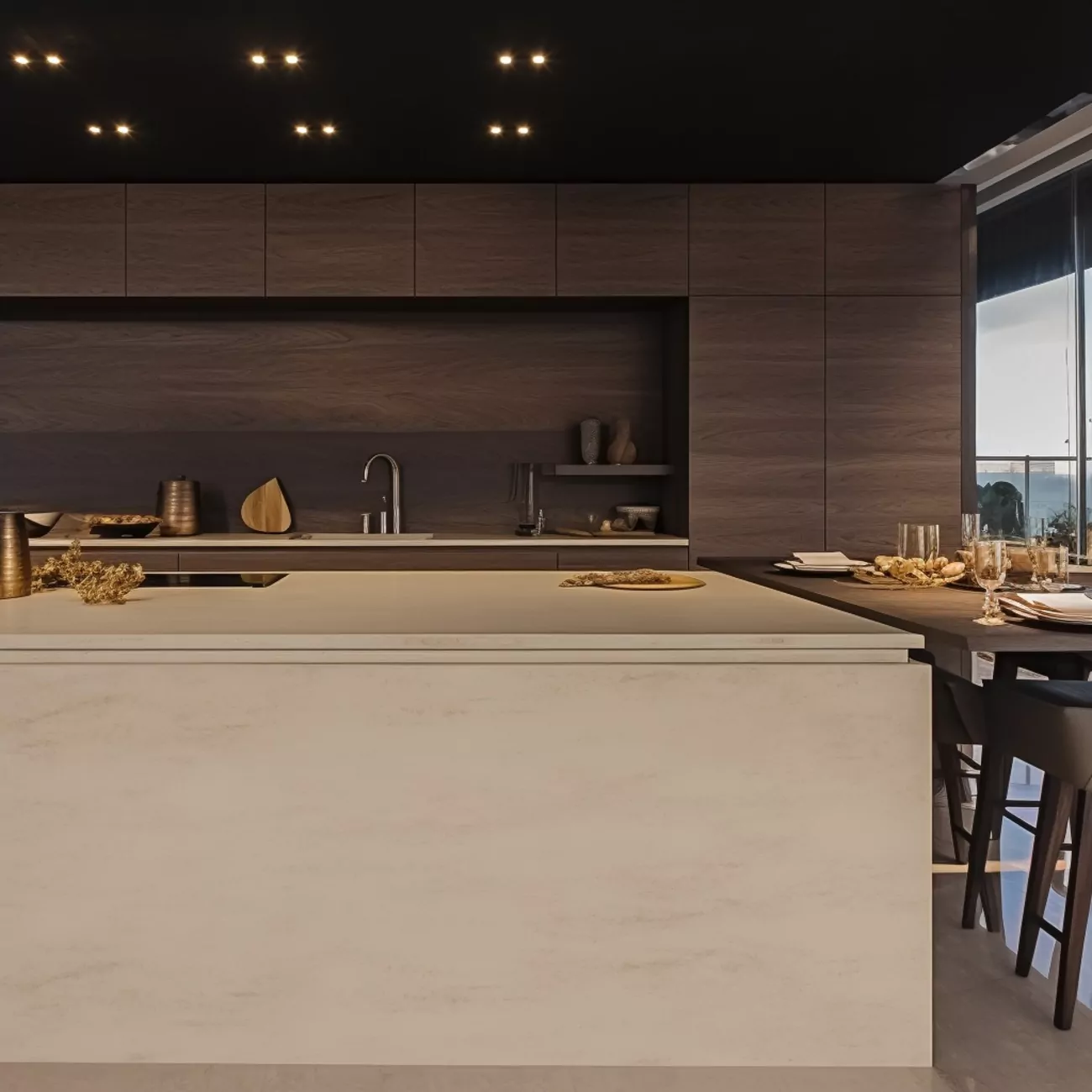 Ilot central de Cuisine Dekton  “Danae” 6